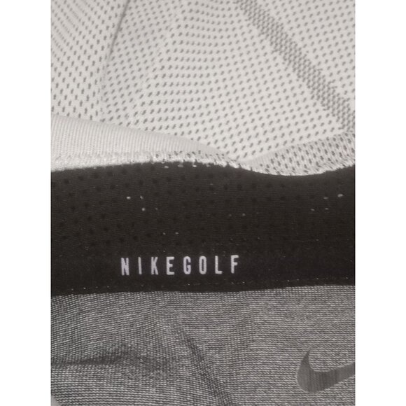 LSU Tigers Polo Shirt Men 2XL Gray Nike Golf Football Dri Fit Collar - Picture 9 of 13